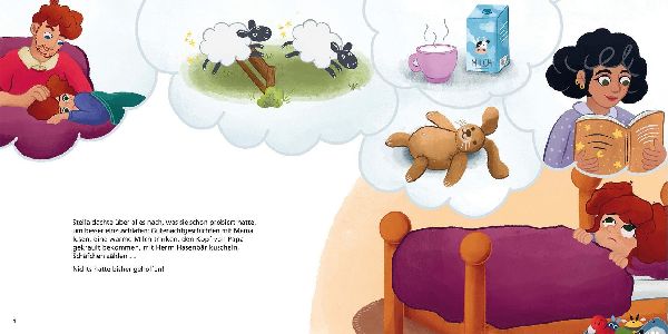 Die Suche nach der guten Nacht. Ein Kinderfachbuch über Schlaf und Schlafhygiene.