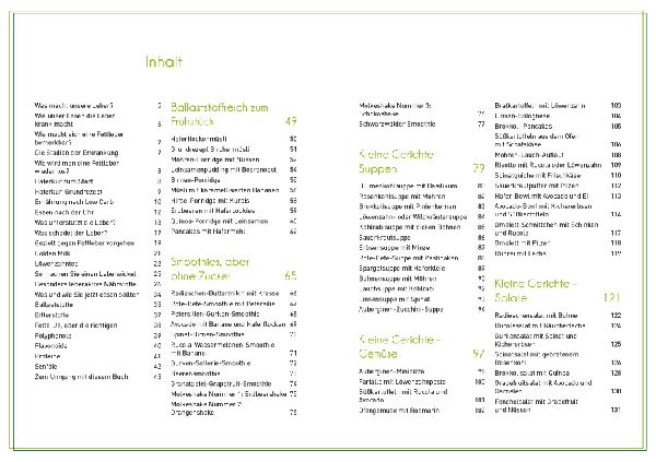 Richtig essen bei Fettleber