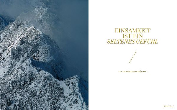 In den Bergen lebt die Freiheit