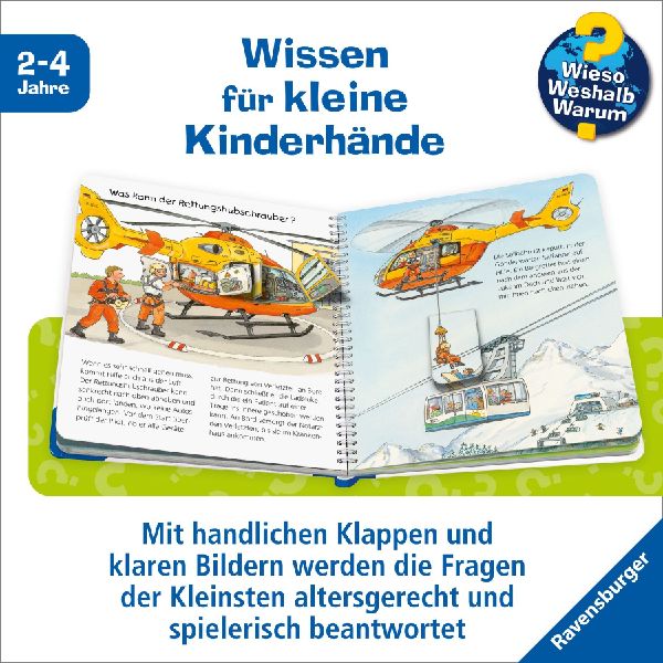 Wieso? Weshalb? Warum? junior, Band 23: Die Rettungsfahrzeuge
