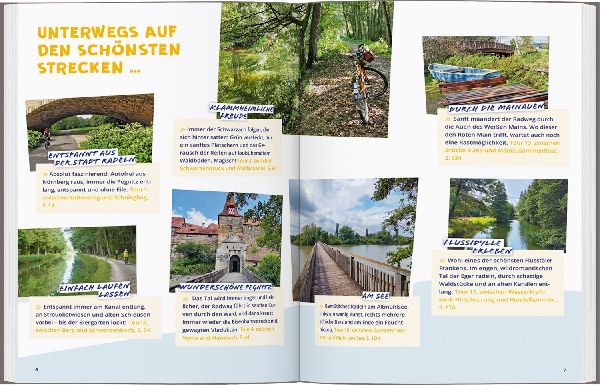 DUMONT Radelzeit in Mittelfranken & Oberfranken