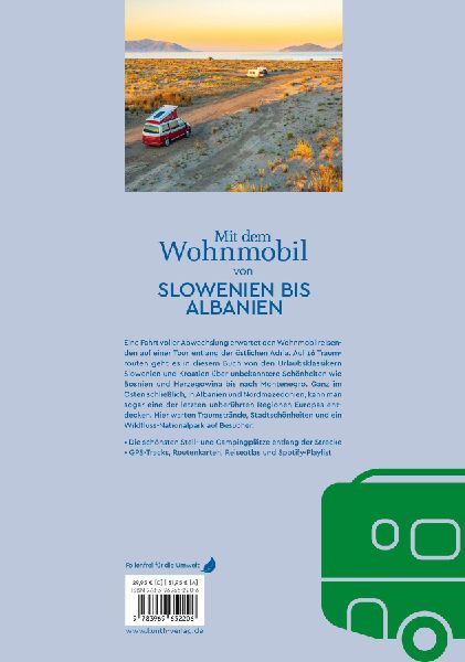 KUNTH Mit dem Wohnmobil von Slowenien bis Albanien