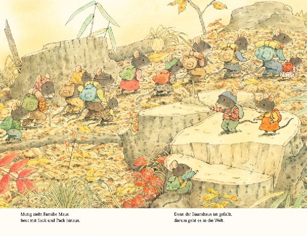 Familie Maus zieht um