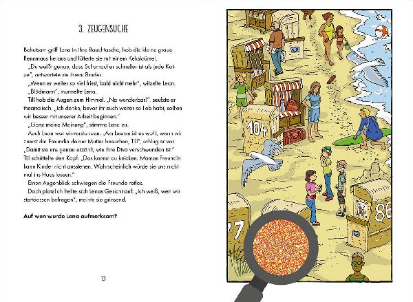 Findest du die Spur? - Die geraubte Perlenkette