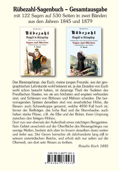 Rübezahl - Berggeist im Riesengebirge 1845 - Band 1