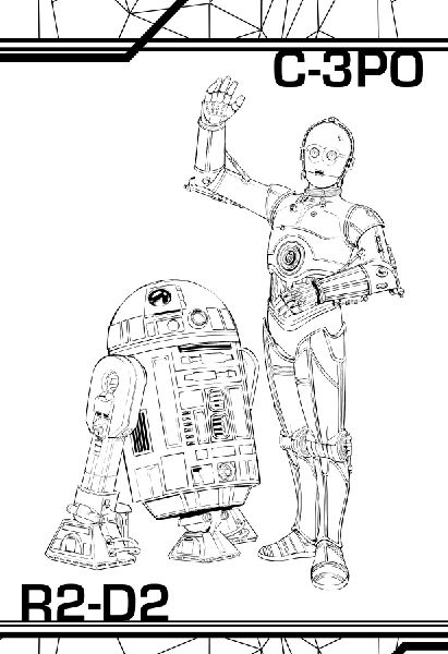 Star Wars: Galaktischer Sticker- und Malspaß