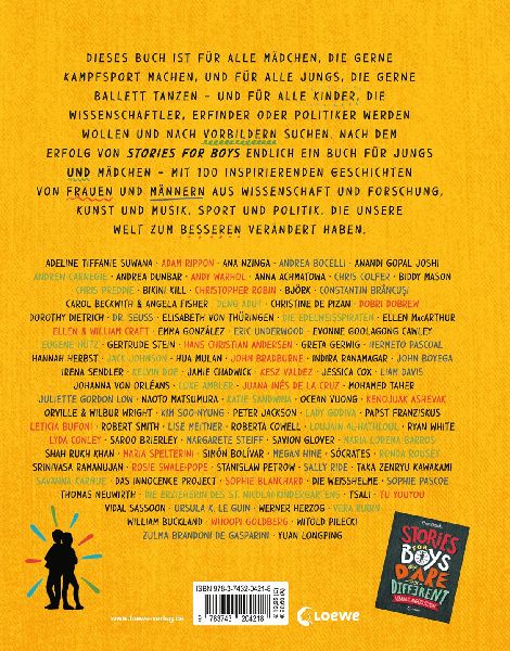 Stories for Kids Who Dare to be Different - Vom Mut, anders zu sein