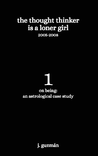 The Thought Thinker is a Loner Girl