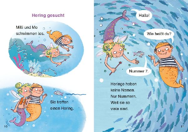 Milli Meerjungfee legt los