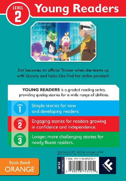 Pokemon Young Readers Level 2: We Can Do it, Quaxly!