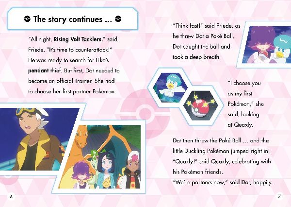 Pokemon Young Readers Level 2: We Can Do it, Quaxly!