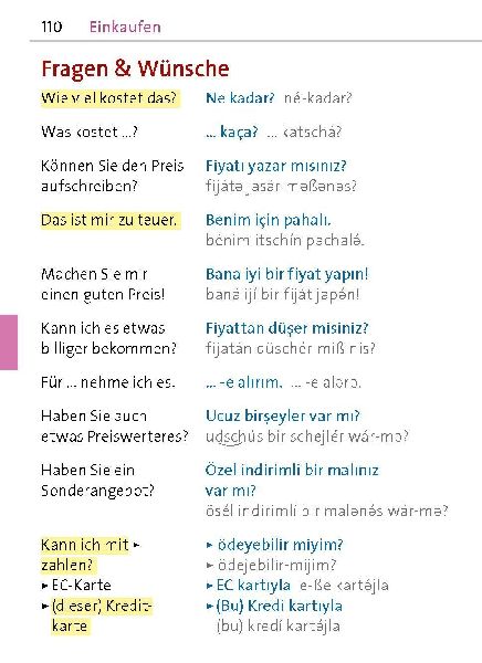 Langenscheidt Universal-Sprachführer Türkisch