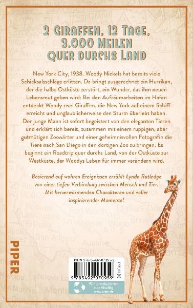 Sonnenaufgang mit Giraffen