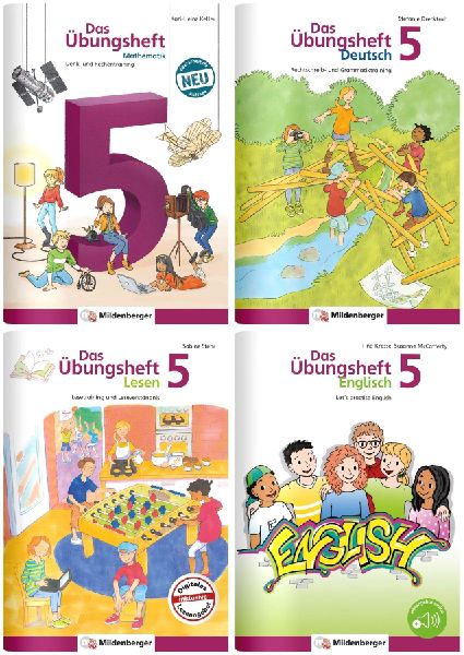 Sicher ins 6. Schuljahr - Rechnen - Schreiben - Lesen - Grammatik - Englisch · Klasse 5/ 4 versch. Bände