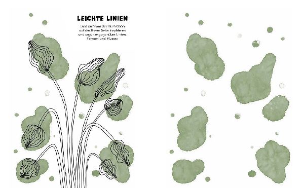 Achtsam zeichnen. Kreativbuch zum Reinzeichnen inkl. Fineliner!