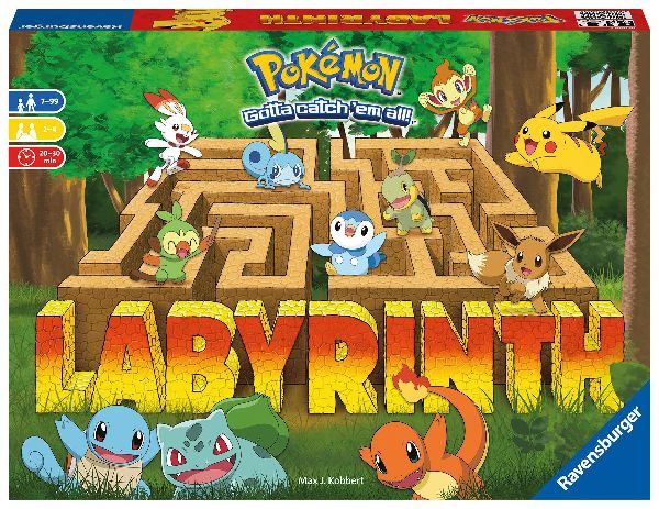 Ravensburger 26949 - Pokémon Labyrinth - Familienspiel für 2-4 Spieler ab 7 Jahren