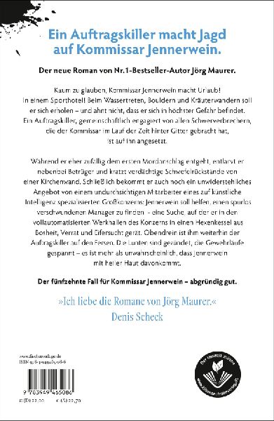 Kommissar Jennerwein darf nicht sterben