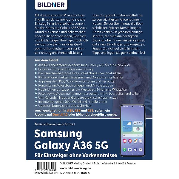 Samsung Galaxy A36 5G - Für Einsteiger ohne Vorkenntnisse
