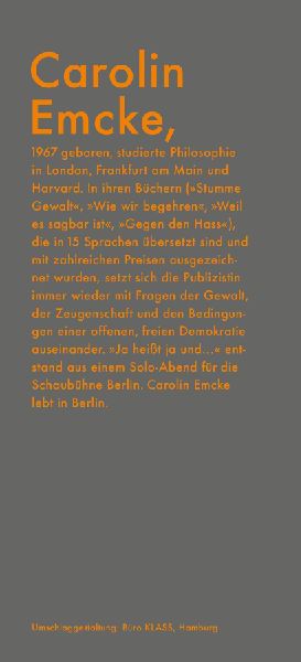 Ja heißt ja und ...