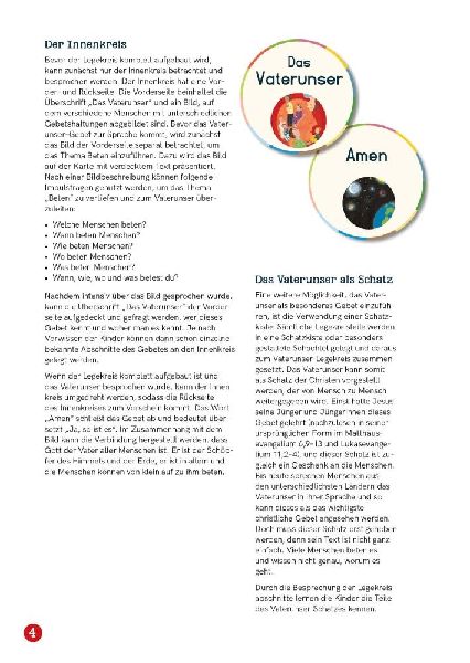 Vater unser. Ein Legekreis für den Religionsunterricht in 12 Bildern