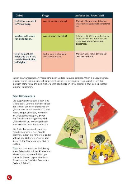 Vater unser. Ein Legekreis für den Religionsunterricht in 12 Bildern