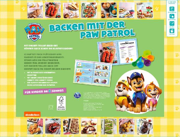 Backen mit PAW Patrol