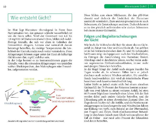 Die richtige Ernährung bei Gicht
