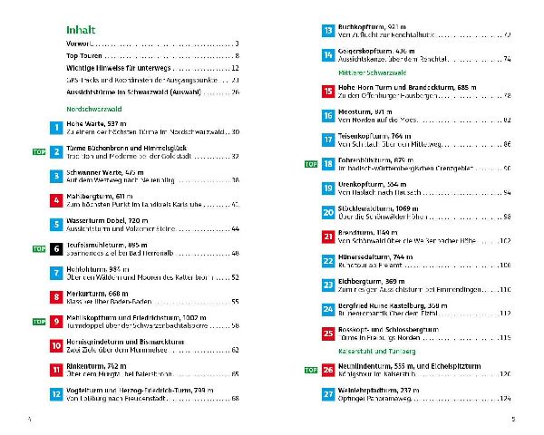 ROTHER Wanderbuch Aussichtstürme Schwarzwald