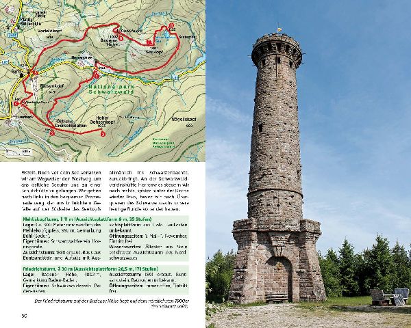 ROTHER Wanderbuch Aussichtstürme Schwarzwald