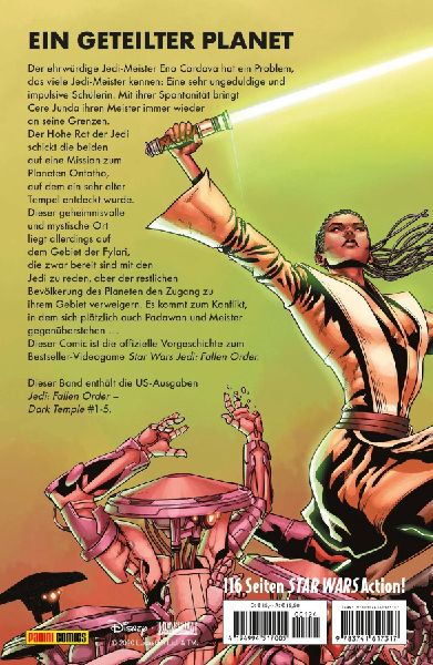 Star Wars Comics: Jedi: Fallen Order - Der dunkle Tempel