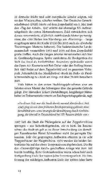 Nürnberg und die Spuren des Nationalsozialismus