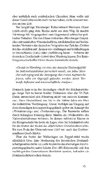 Nürnberg und die Spuren des Nationalsozialismus
