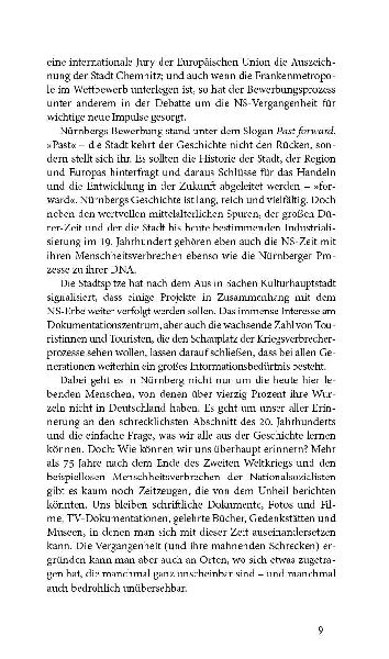 Nürnberg und die Spuren des Nationalsozialismus