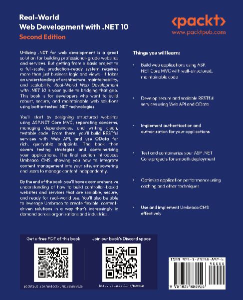 Real-World Web Development with .NET 10 - Second Edition