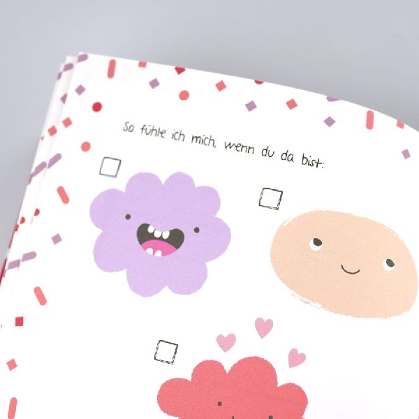 Mama, ich habe ein Buch für dich geschrieben - Version für Kinder