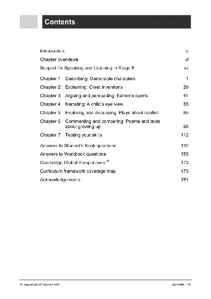 Lower Secondary English Teacher's Guide: Stage 8