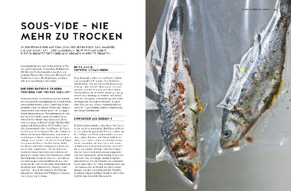 Dämpfen und Sous-vide