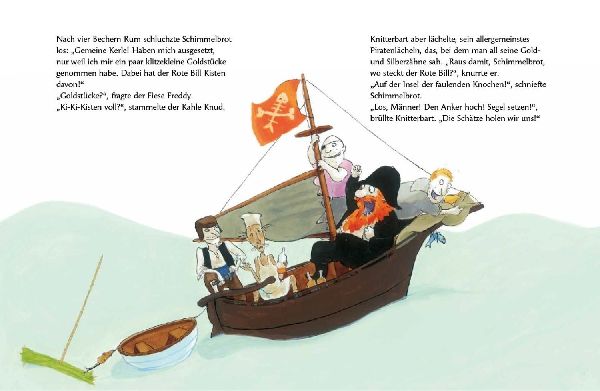 Käpten Knitterbart auf der Schatzinsel