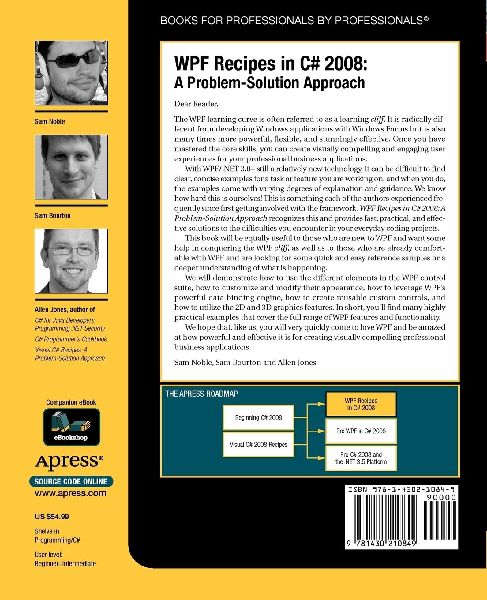 WPF Recipes in C# 2008