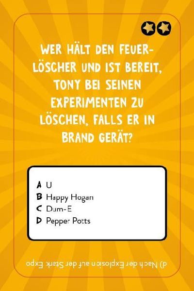 Kartenspiel: Das inoffizielle Quiz für Marvel-Fans