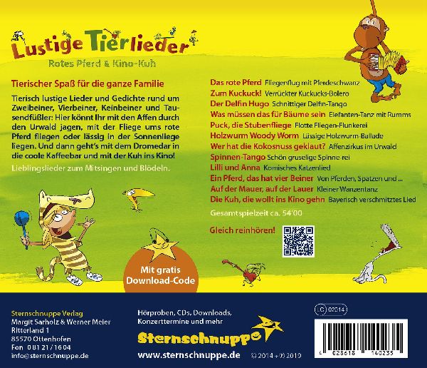 Lustige Tierlieder