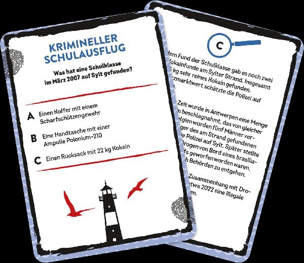 Crime Quiz - Mords-Geschichten und Verbrechen von der Küste