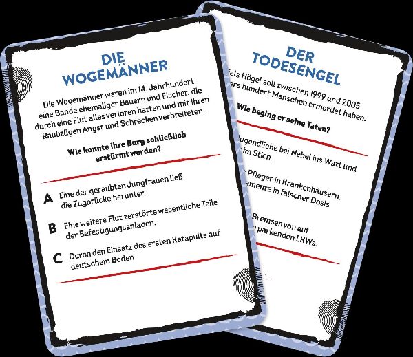 Crime Quiz - Mords-Geschichten und Verbrechen von der Küste