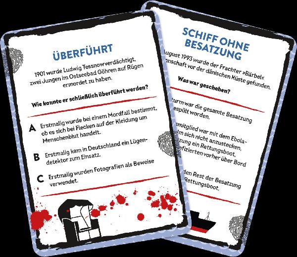 Crime Quiz - Mords-Geschichten und Verbrechen von der Küste