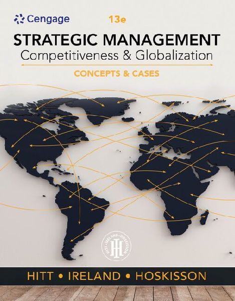 Bundle: Mindtap for Hitt/Ireland/Hoskisson's Strategic Ma...