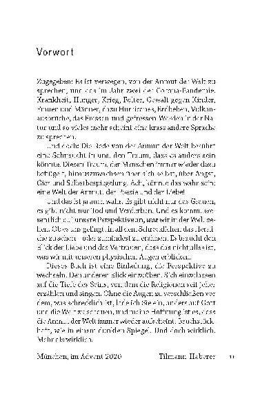 Von der Anmut der Welt