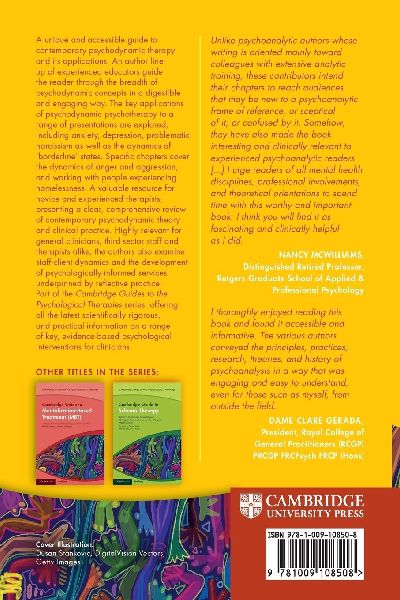 Cambridge Guide to Psychodynamic Psychotherapy