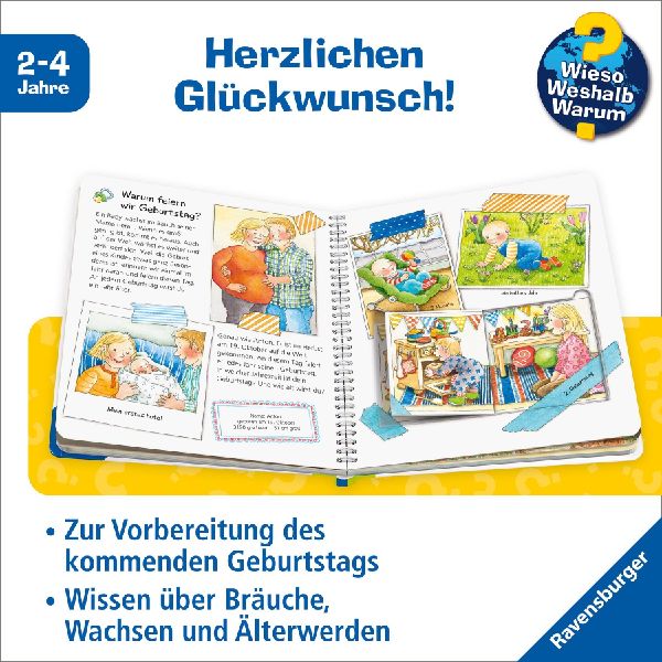Wieso? Weshalb? Warum? junior, Band 27: Wir feiern Geburtstag