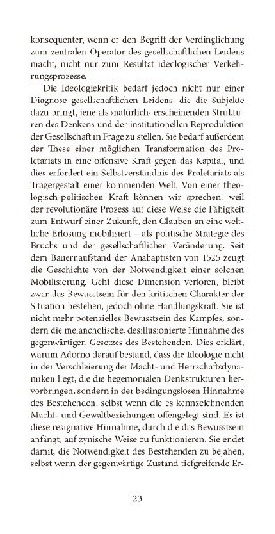 Zynismus und das Scheitern der Kritik