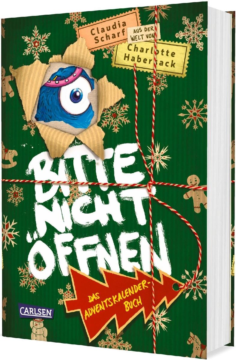 Bitte nicht öffnen: Das Adventskalenderbuch